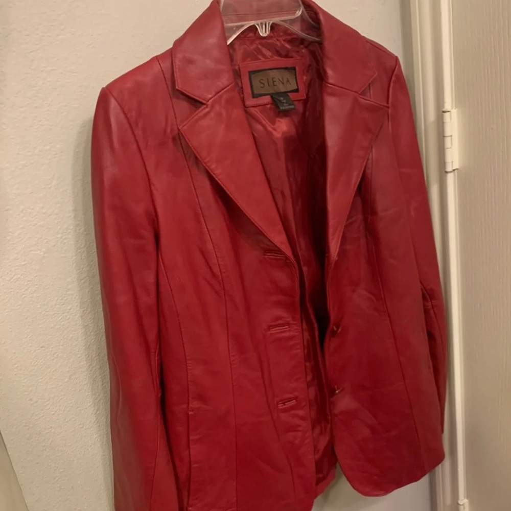 Genuine leather jacket